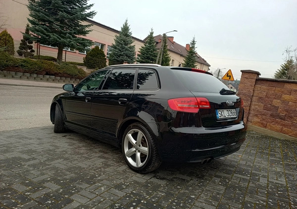 Audi A3 cena 39300 przebieg: 307000, rok produkcji 2012 z Knyszyn małe 46
